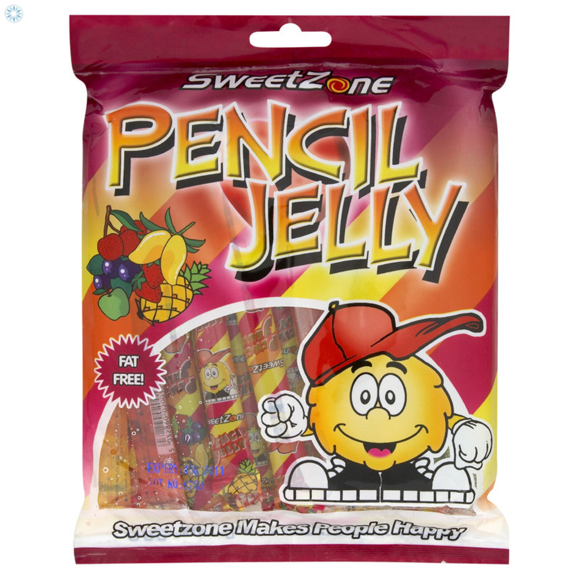 Halal Foods › Halal Sweets › SweetZone Pencil Jelly Bags 340g